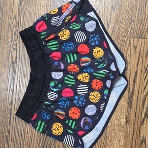 Lululemon Tracker Short III IN 2015 Seawheeze - PKAB / Black